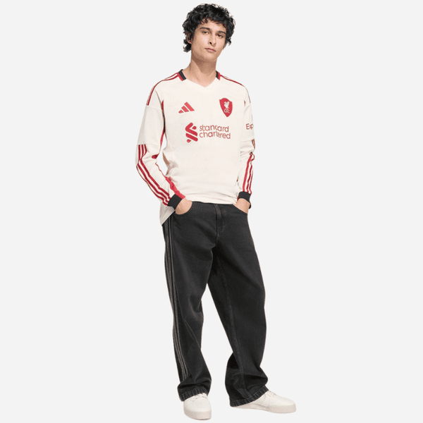 Camisa Liverpool 2025/26 II Manga Longa