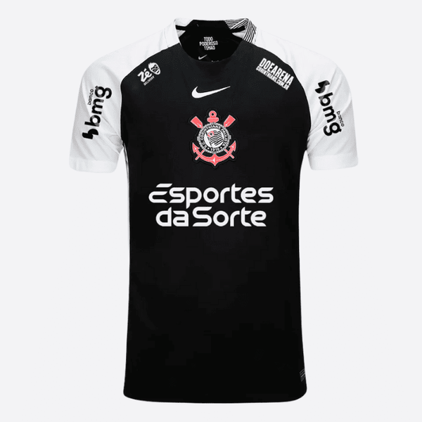 Camisa Corinthians 2025/26 II Torcedor Com Patrocínios