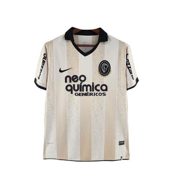 Camisa Corinthians Retrô 2010 Centenário Masculina - Branca