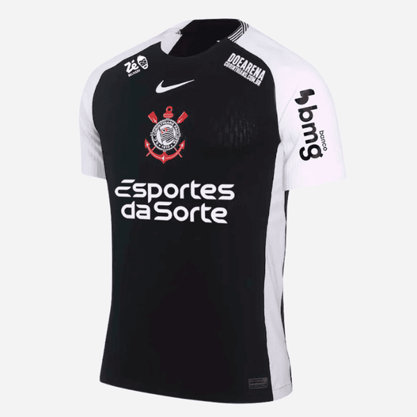 Camisa Corinthians 2025/26 II Jogador Com Patrocínios