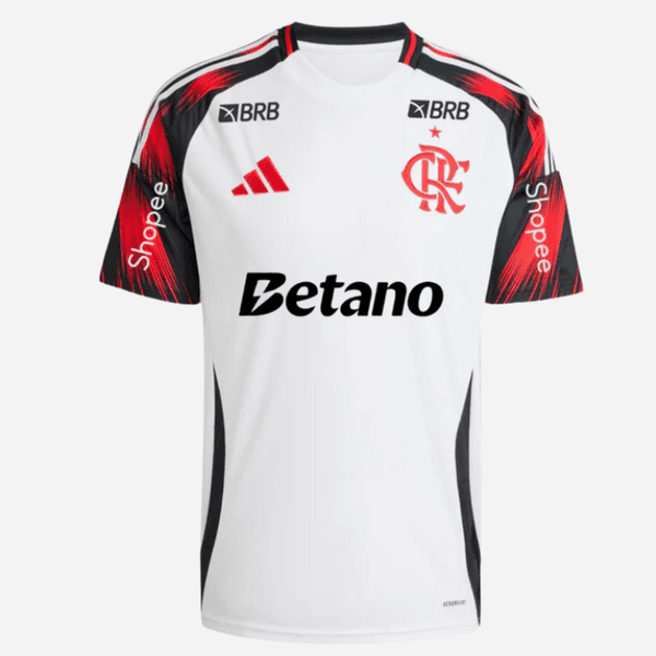 Camisa Flamengo 2025/26 II Com Patrocínios