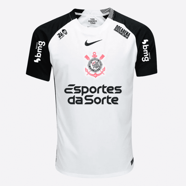 Camisa Corinthians 2025/26 I Torcedor Com Patrocínios