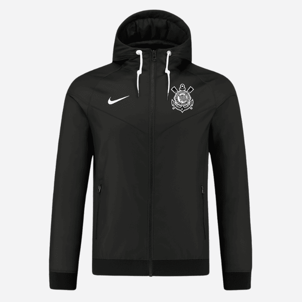 Jaqueta Corta-Vento Corinthians Com Capuz