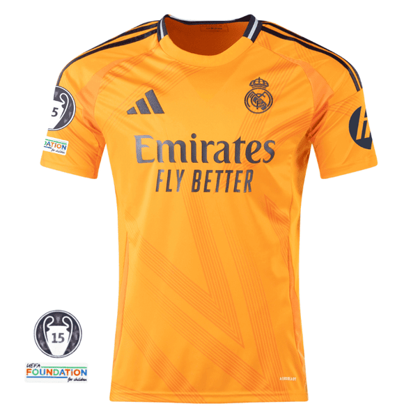 Camisa Real Madrid Away 2024/25 - Laranja