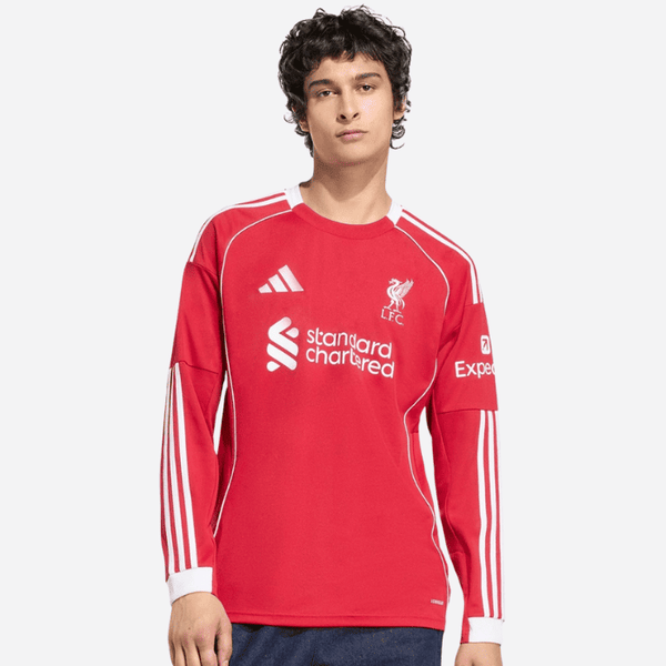 Camisa Liverpool 2025/26 I Manga Longa