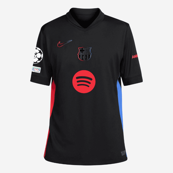 Camisa Barcelona Away 2024/25 - Preta