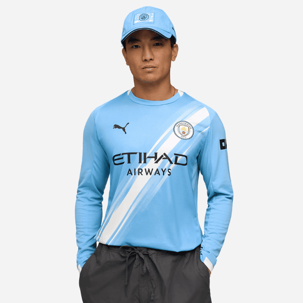 Camisa Manchester City 2025/26 I Manga Longa