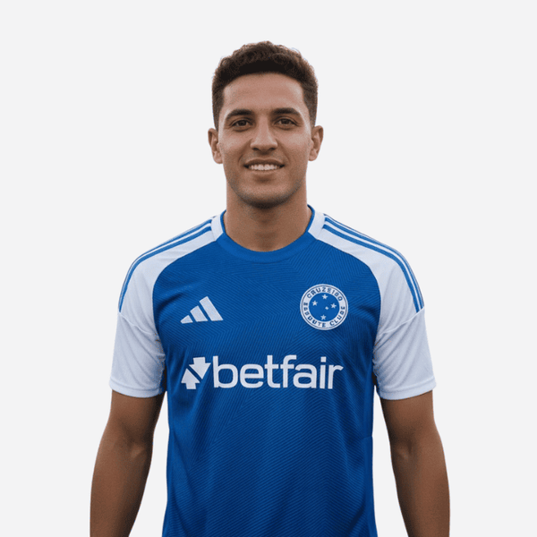 Camisa Cruzeiro I 2025/26 Masculina - Azul