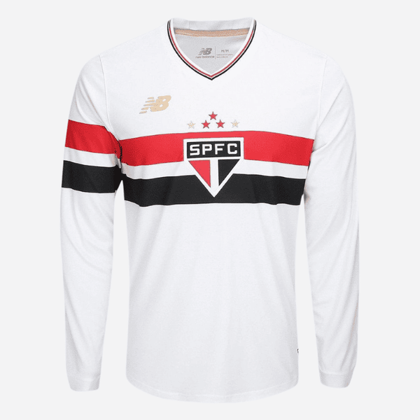 Camisa São Paulo 2025/26 I Manga Longa