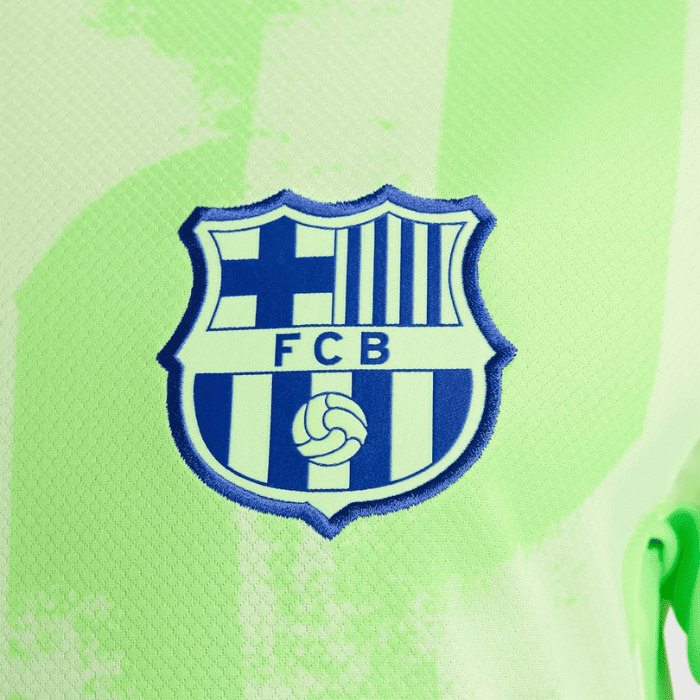 Camisa Barcelona Third 2024/25 - Verde