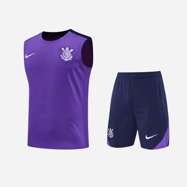 Conjunto Regata de Treino Corinthians 2025/26