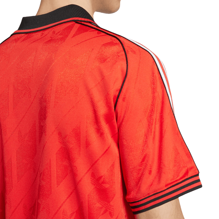 Camisa Flamengo Lifestyler Flamengo Polo 2024/25 - Vermela e preta
