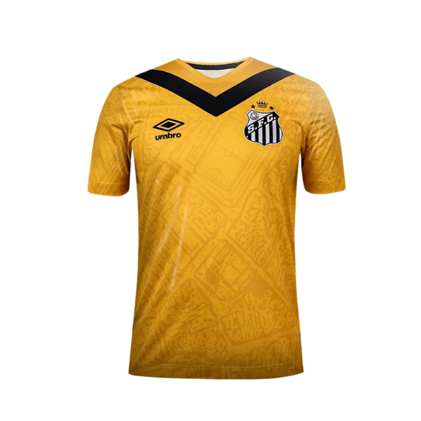 Camisa Santos III 2024/25 Masculina Umbro - Amarela