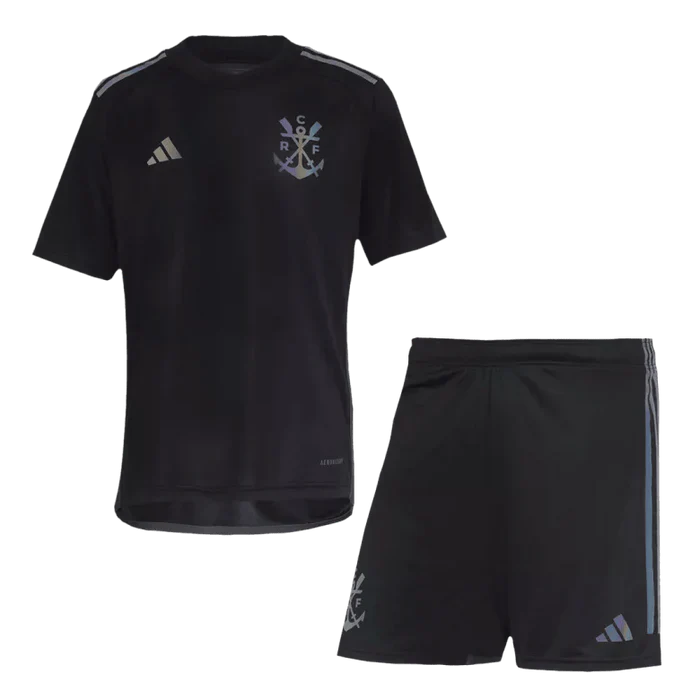 Conjunto Infantil Flamengo III 23/24 - Preto